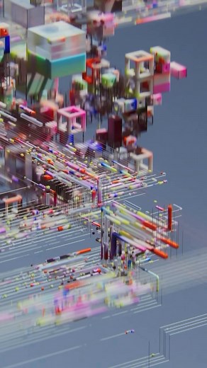 17K views · 255 reactions | Structuring cloud systems for Bloomberg BQuant by #loopcreativestudio #aggressivetv / sound: #aghdamco | Visual Atelier 8 | Facebook