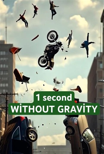What If Gravity Reversed for 1 Second?