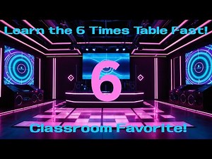 Learn the 6 Times Table Fast! | Classroom Favorite!