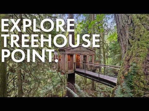 Tour Treehouse Point | PNW Forest Wedding Venue