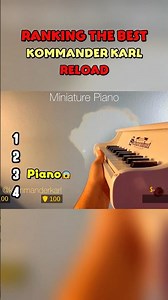 Ranking The Best Kommander Karl Reload anything😇 #reload #shorts #kommanderkarl #funny