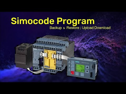 Simocode Pro V Backup & Restore / Upload & Download