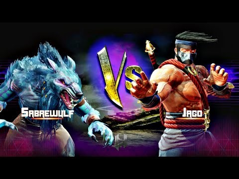 Sabrewulf vs Jago #killerinstinct Fighting GAMEPLAY 8