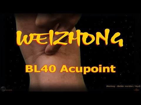 BL40 | Weizhong Acupoint | Bladder Meridian | Acupressure VIKUDO