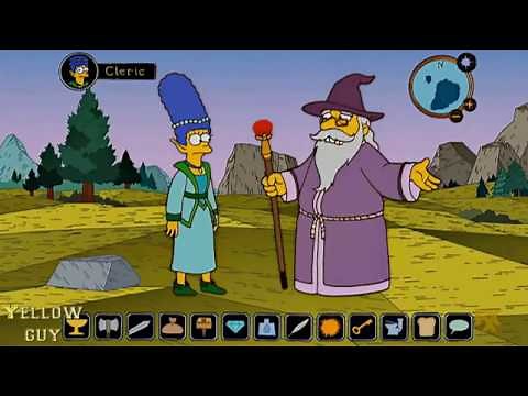 The Simpsons- Marge As A Gamer !