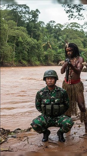 Aksi penyelamatan heroik TNI #shorts