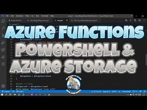 Using PowerShell with Azure Functions and Azure Storage