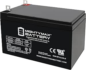 Mighty Max Battery ML15-12NB 12V 15AH Replacement Battery Compatible with Revolution Mobility RoRo 4 Scooter