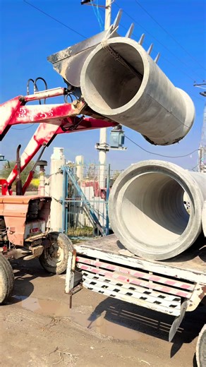 RCC 24-Inch Loading and Sewage Pipe Solutions