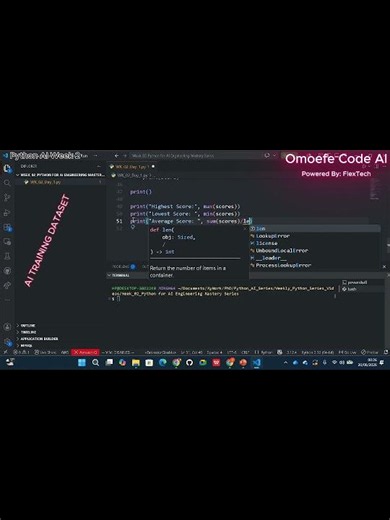 How AI Learns from Data with Python (60-Second Project) #office #documentary #msword