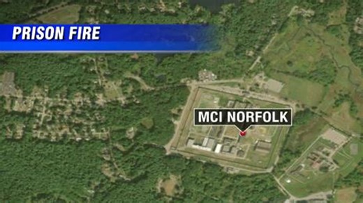 2 correction officers hospitalized after fire at MCI Norfolk