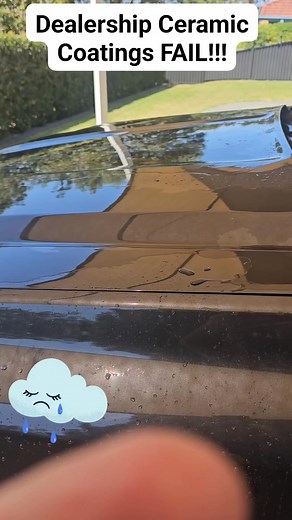 Dealership Ceramic Coatings FAIL #goldcoastprodetail #ceramiccoating #GoldCoast #burleighheads #cars | Gold Coast Pro-Detail & Supplies | Facebook
