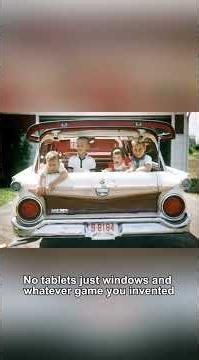 Things You’ll Never Experience Again… The Family Road Trip 🚗❤️ #nostalgia #genx #historia