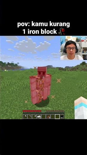 Momen Iron Block Minecraft