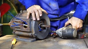 3.3K views · 29 reactions | Full Restoration Videos - How to Restore a 2.2kW Air Compressor Motor | Captain work | Facebook