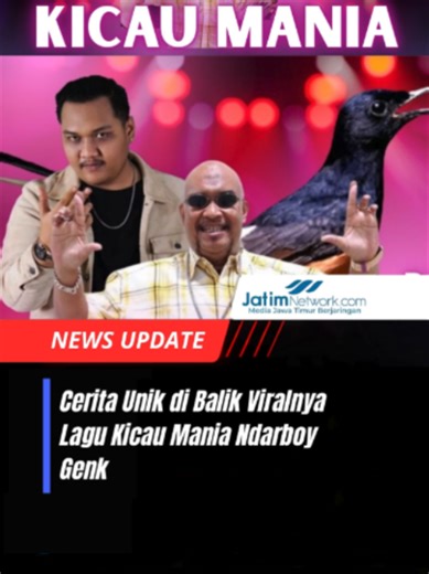 Platform TikTok tengah diramaikan dengan lagu Kicau Mania yang viral. Menjadi trend TikTok saat ini, lagu milik Ndarboy Genk itu banyak digunakan untuk konten jj dan velocity, bahkan hingga dipakai oleh orang luar negeri. Fenomena ini membuat lagu tersebut cepat menyebar luas. Banyak kreator memanfaatkan lirik lagu Kicau Mania untuk membuat berbagai konten video hiburan khas TikTok. Meski begitu, muncul komentar netizen yang menyebut lagu ini sudah mendunia, namun justru sang penyanyi, Ndarboy G