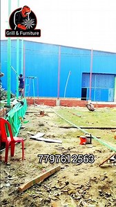 Steel Shed Building | steel frame house construction. #viral #best #trending #reels #YouTube #roof