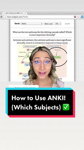 ANKI for Content-Heavy Subjects: Biology, Humanities & More