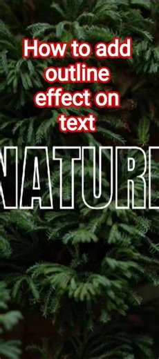 how to add outline effect on text in canva free version 2026#shorts #shortsfeed #canva #edit