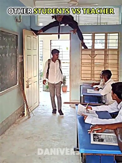 Other Students VS Teacher vs HIM ☠️