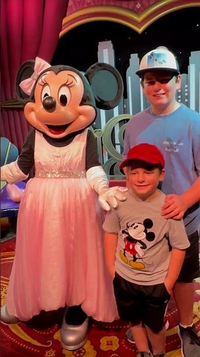 Meeting Minnie Mouse Meet & Greet at Hollywood Studios at Disney World