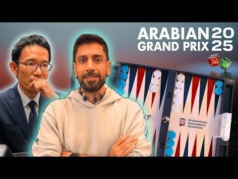 Backgammon Arabian Grand Prix 2025 - Masters' Cup ▸ Mochy 🇯🇵 vs 🇮🇷 Amir Eshraghi