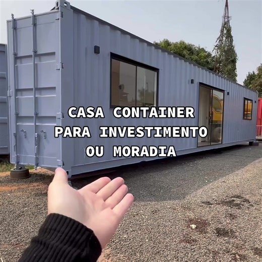 Kitnet Container Personalizada: Pronta para Alugar ou Morar