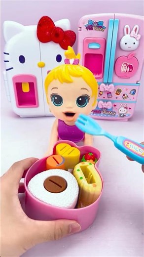 Baby Alive Eating Set Satisfying with Unboxing & Review Toy ASMR
