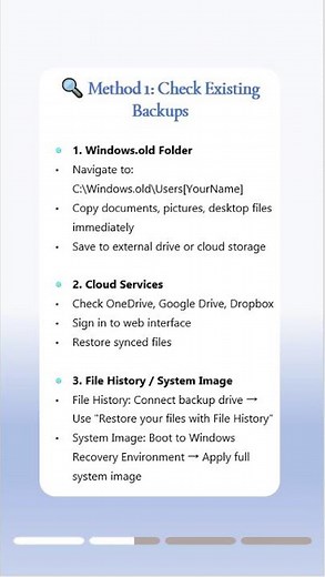 How to Recover Data After a Windows 10 Factory Reset #windows10 #datarecovery #factoryreset