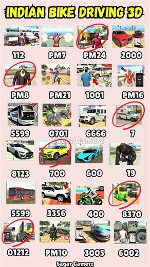 New Update Real code 💥 Indian bike driving 3d all new cheat code update + plugin cheat code