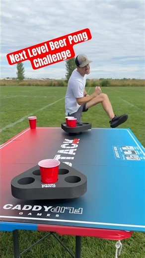 Next Level Beer Pong Challenge Game!
