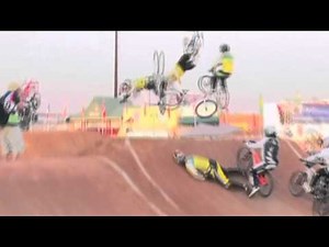 Mega Crash at UCI BMX Worlds 2010 Pietermaritzburg