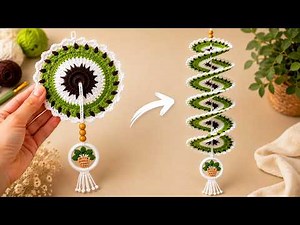 This Crochet Wind Spinner Looks Even Better While Spinning