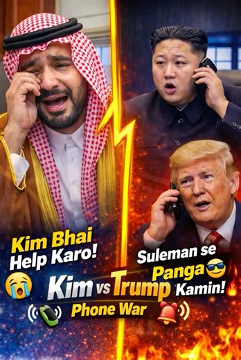 Kim Jong Un vs Donald Trump Phone War 😂 | Software Update by Markhor X