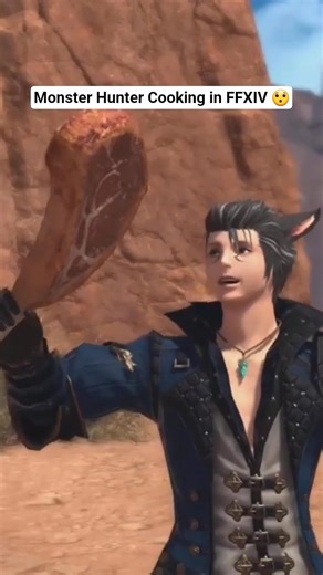 FFXIV: Monster Hunter Cooking #ff14 #ffxiv #finalfantasy