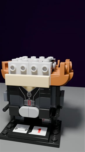 Marvel’s Black Widow Rebuilt in LEGO — Full Build Animation #lego #marvel #blackwidow