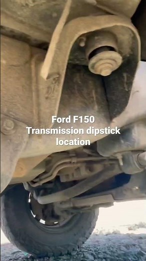 Ford f150 transmission dipstick location