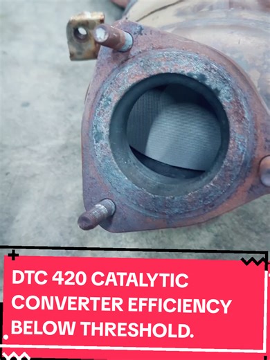 P0420 Error Code, Catalyst System Efficiency. #classiccar #cars #carsoftiktok #mecánica #mechanic