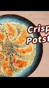 Crispy Beef Potstickers 出锅秒光的冰花牛肉锅贴，原来这么简单！ | 曼食慢语
