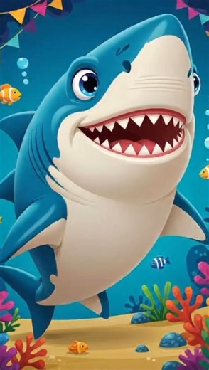 🌊 3D Cartoon Sea Animals Dancing Underwater 🐬🐙🦈। AI Cartoon video #shorts