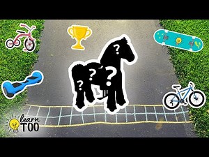 Ready, Set, GO! 🏁 Learning on the Racetrack! | Skateboards, Scooters, Bikes, PonyCycles for Kids