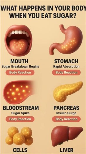 What Happens to Your Body After Eating Sugar? (The Hidden Chain Reaction Explained)