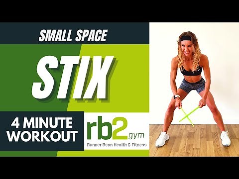 STIX | 4 Minute Sticks Workout | Full Body Cardio Sticks Workout