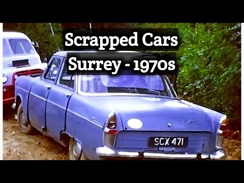 Forgotten Gems: Vintage Cars Left to Decay at Chiddingfold