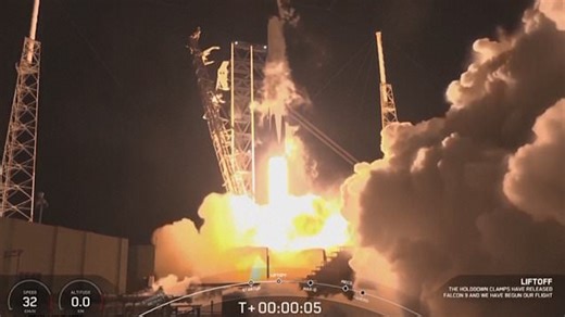 SpaceX launches new batch of Starlink satellites with Falcon 9