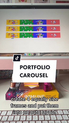 Create an image carousel for your portfolio using only figma. No dev skills required! #figmatips #uxforbeginners #uiforbeginners #figmaprototype What is ui ux design How to make ux ui portfolio Ugc creator portfolio