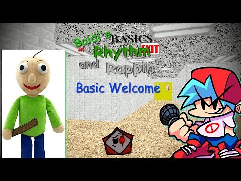 Basic Welcome V4 | FNF: Baldi's Basics in Rhythm and Rappin' OST (Official Upload)