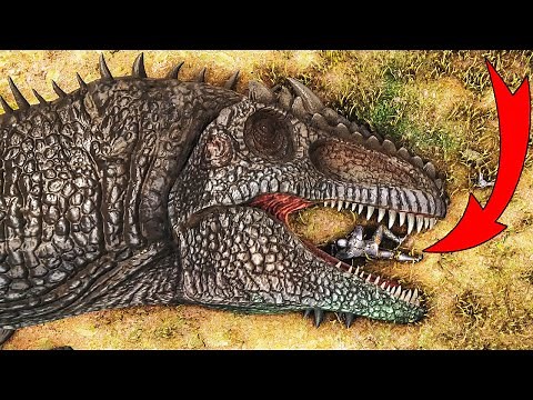 PRIPITOMIO GIGANOTOSAURUSA *jednim udarcem* (Ark Survival Evolved)