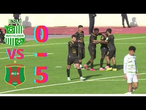 ESM VS MCA (0-5), RÉSUMÉ ET BUTS DU MATCH.