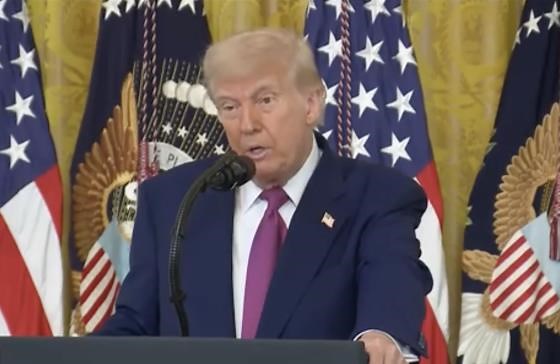 'The Windmills Are Killing Our Country': Trump Goes On Rampage, Rages Against Windmills During Bizarre Remarks At Bill Signing Event